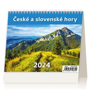 Desk Calendar 2024 - MiniMax Czech and Slovak Mountains
