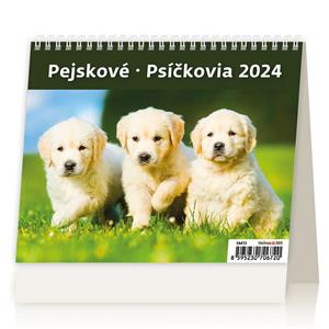 Desk Calendar 2024 - MiniMax Dogs