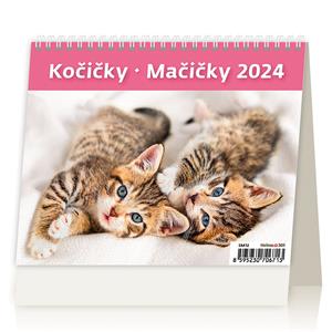 Desk Calendar 2024 - MiniMax Kittens