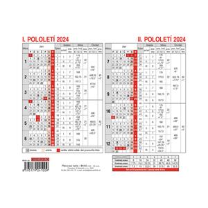 Desk Calendar 2024 Planning Card