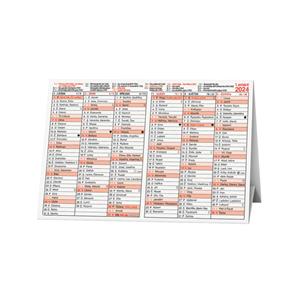 Desk calendar 2024 Roof Calendar