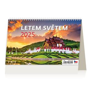 Desk Calendar 2025 - Around the World