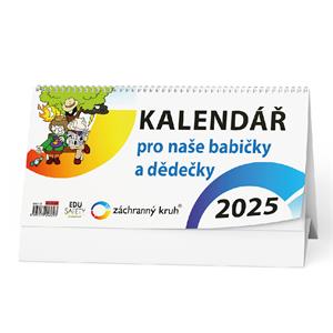 Desk Calendar 2025 Calendar for our grandmothers and grandfathers