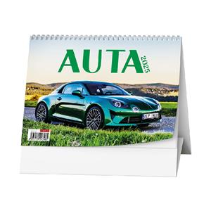 Desk Calendar 2025 Cars