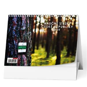 Desk Calendar 2025 Educational trails of the Czech Republic