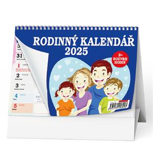 Desk Calendar 2025 Family Calendar