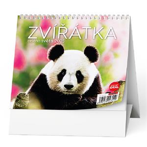 Desk Calendar 2025 IDEÁL - Animals of the whole world