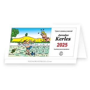 Desk calendar 2025 - Jaroslav Kerles
