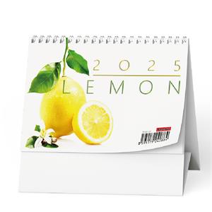 Desk Calendar 2025 Lemon