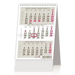 Desk Calendar 2025 - MINI 3months Calendar