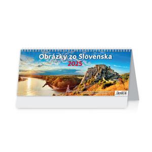Desk Calendar 2025 - Pictures from the Slovakia