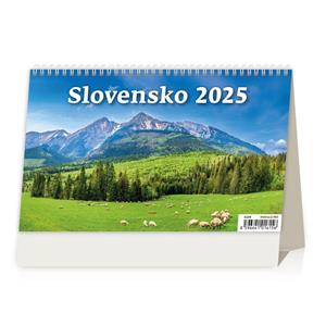 Desk Calendar 2025 - Slovakia