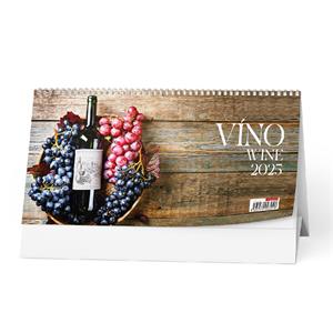 Desk Calendar 2025 Wine
