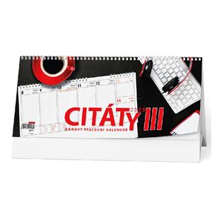 Desk Calendar 2025 Work Calendar QUOTES III