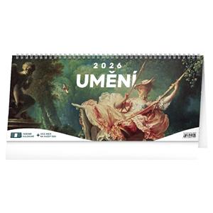 Desk Calendar 2026 Art – 14-days