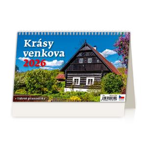 Desk calendar 2026 - Beauties of the countryside