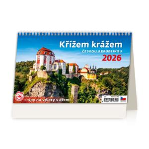 Desk Calendar 2026 - Crossing the Czech Republic
