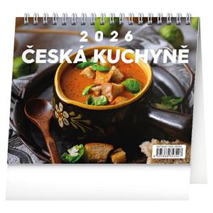 Desk calendar 2026 Czech cuisine