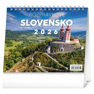 Desk calendar 2026 Fairy Tale Slovakia