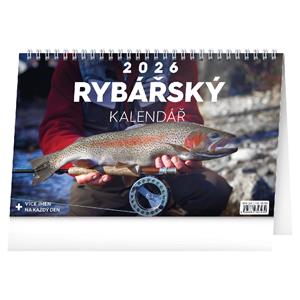 Desk calendar 2026 Fishing