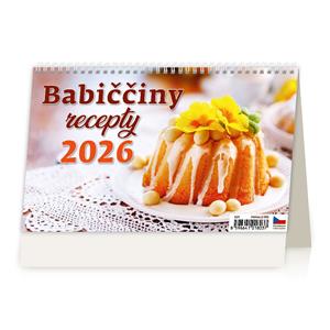 Desk calendar 2026 - Grandma's recipes