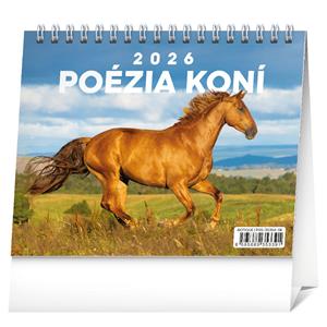 Desk calendar 2026 Horse poetry