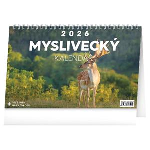 Desk calendar 2026 Hunting
