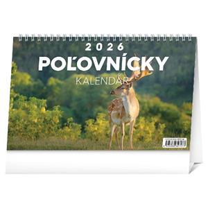 Desk calendar 2026 Hunting
