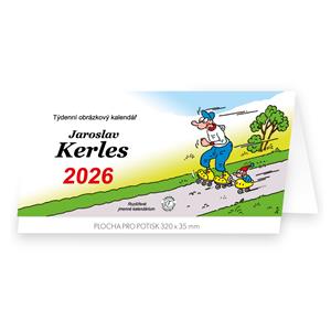 Desk calendar 2026 - Jaroslav Kerles