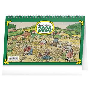 Desk calendar 2026 Josef Lada