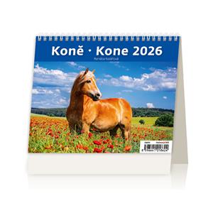 Desk calendar 2026 - MiniMax Horses