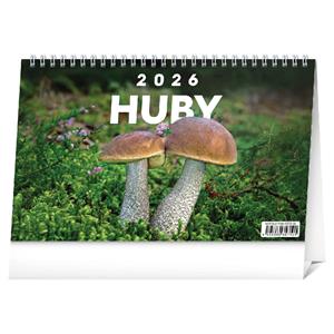 Desk calendar 2026 Mushroom picking