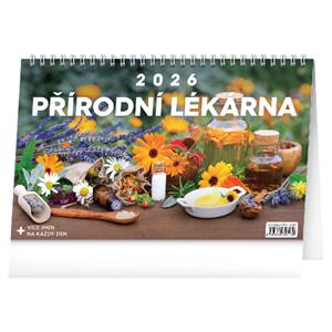 Desk calendar 2026 Natural pharmacy