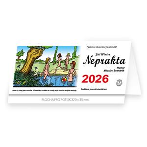 Desk calendar 2026 - Neprakta