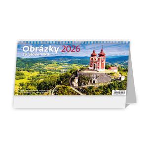 Desk Calendar 2026 - Pictures from the Slovakia