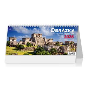 Desk calendar 2026 - Pictures from the world