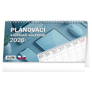 Desk calendar 2026 Planner CZ/SK
