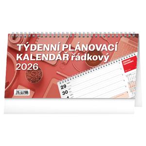 Desk calendar 2026 Planning line