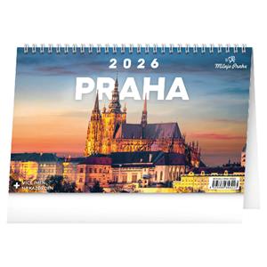 Desk calendar 2026 Prague - I love Prague