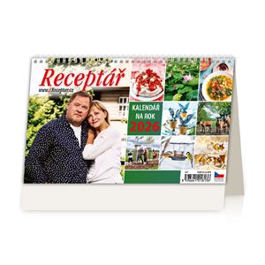 Desk calendar 2026 - Recipe book