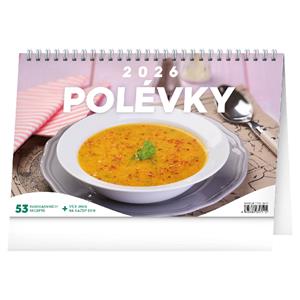 Desk calendar 2026 Soups