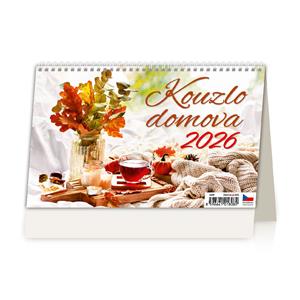 Desk calendar 2026 - The magic of home