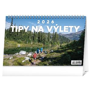 Desk calendar 2026 Tips on trips