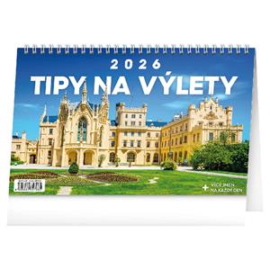 Desk calendar 2026 Trip tips
