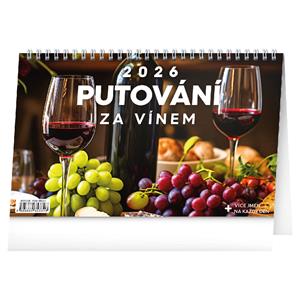 Desk calendar 2026 Wine journey