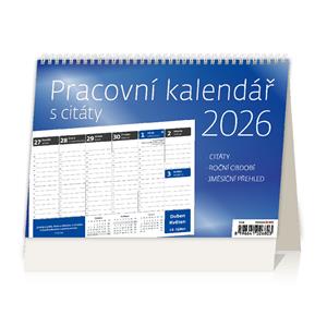 Desk calendar 2026 - Work calendar with quotes