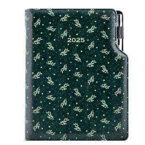 Diář DESIGN weekly special A5 2025 - green - branches