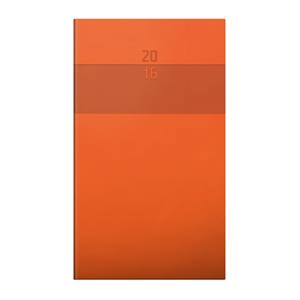 Diary Aprint Weekly pocket 2016 orange