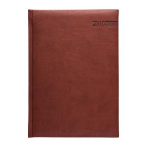 Diary Arges 2016 daily A5 - brown