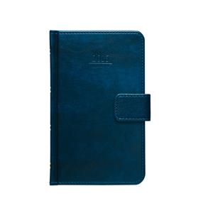 Diary Atlas with loop 2016 weekly pocket - blue